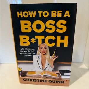 🛍️$15. Or Bundle 3 For $40. How to Be a Boss B*tch by Christine Quinn